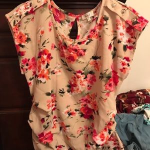 Women’s floral blouse